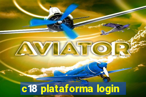 c18 plataforma login